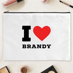 I Love Brandy Cosmetic Bag (xxxl) by ilovewhateva