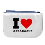 I love asparagus  Large Coin Purse Front