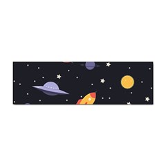 Cosmos Rockets Spaceships Ufos Sticker (bumper) by Cowasu