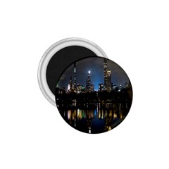 New York Night Central Park Skyscrapers Skyline 1 75  Magnets by Cowasu