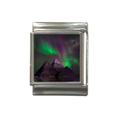 Fantasy Pyramid Mystic Space Aurora Italian Charm (13mm) by Cowasu