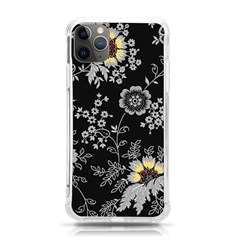 White And Yellow Floral And Paisley Illustration Background Iphone 11 Pro Max 6 5 Inch Tpu Uv Print Case by Cowasu