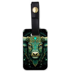 Bull Star Sign Luggage Tag (one Side) by Bangk1t