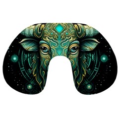 Bull Star Sign Travel Neck Pillow by Bangk1t