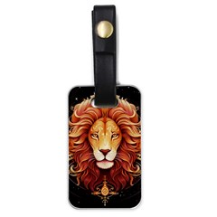 Lion Star Sign Astrology Horoscope Luggage Tag (one Side) by Bangk1t