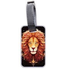 Lion Star Sign Astrology Horoscope Luggage Tag (two Sides) by Bangk1t