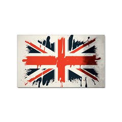 Union Jack England Uk United Kingdom London Sticker Rectangular (10 Pack) by Bangk1t