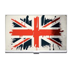 Union Jack England Uk United Kingdom London Business Card Holder by Bangk1t