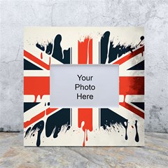 Union Jack England Uk United Kingdom London White Box Photo Frame 4  X 6  by Bangk1t