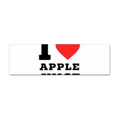 I Love Apple Juice Sticker Bumper (100 Pack) by ilovewhateva