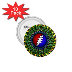 Grateful Dead Pattern 1 75  Buttons (10 Pack) by Wav3s