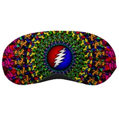 Grateful Dead Pattern Sleeping Mask by Wav3s