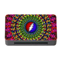 Grateful Dead Pattern Memory Card Reader With Cf by Wav3s