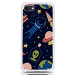 Seamless-pattern-with-funny-aliens-cat-galaxy iPhone SE Front