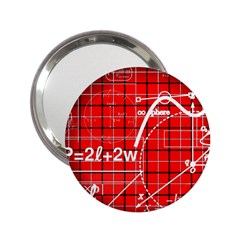 Geometry Mathematics Cube 2 25  Handbag Mirrors by Ndabl3x