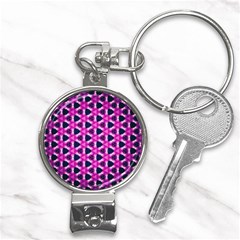 Digital Art Artwork Abstract Nail Clippers Key Chain by Ndabl3x
