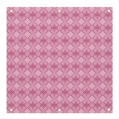 Pattern Print Floral Geometric Banner And Sign 4  X 4  by Vaneshop