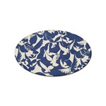 Bird Animal Animal Background Sticker Oval (100 pack) Front