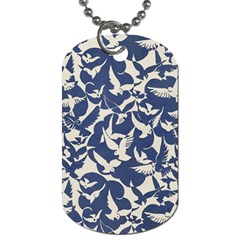 Bird Animal Animal Background Dog Tag (one Side) by Vaneshop