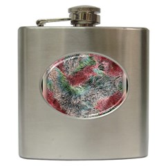 Design Pattern Scarf Gradient Hip Flask (6 Oz) by Vaneshop