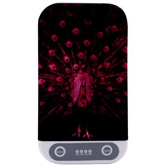 Peacock Pink Black Feather Abstract Sterilizers by Wav3s