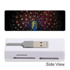 Peacock Feathers Memory Card Reader (stick) by Wav3s