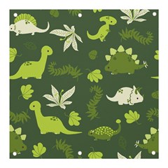 Cute Dinosaur Pattern Banner And Sign 3  X 3  by Wav3s