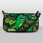 Dino Kawaii Shoulder Clutch Bag Front