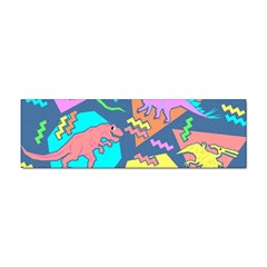 Dinosaur Pattern Sticker (bumper) by Wav3s