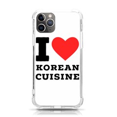 I Love Korean Cuisine Iphone 11 Pro 5 8 Inch Tpu Uv Print Case by ilovewhateva