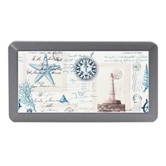 Nautical Lighthouse Vintage Postcard French Writing Memory Card Reader (mini) by Vaneshop