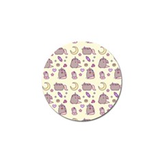 Beautiful Beauty Cartoon Cat Golf Ball Marker (10 Pack) by Grandong