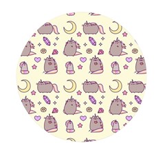 Beautiful Beauty Cartoon Cat Mini Round Pill Box (pack Of 5) by Grandong