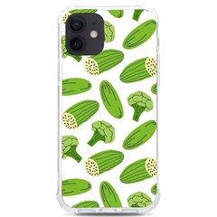 Vegetable Pattern With Composition Broccoli Iphone 12/12 Pro Tpu Uv Print Case by Grandong