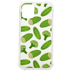 Vegetable Pattern With Composition Broccoli Iphone 12 Mini Tpu Uv Print Case	 by Grandong