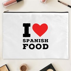 I Love Spanish Food Cosmetic Bag (xxxl) by ilovewhateva