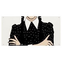 Wednesday Addams Banner And Sign 8  X 4  by Fundigitalart234