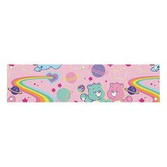 Bears Kawaii Pattern Banner And Sign 4  X 1  by Cowasu