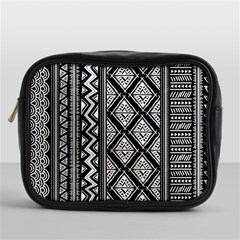 Tribal African Pattern Mini Toiletries Bag (one Side) by Cowasu