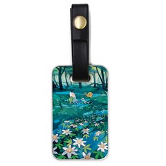 Psychedelic Adventure Luggage Tag (one Side) by Cowasu