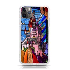 Beauty Stained Glass Castle Building Iphone 11 Pro Max 6 5 Inch Tpu Uv Print Case by Cowasu