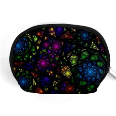 Stained Glass Crystal Art Accessory Pouch (medium) by Cowasu