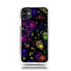 Stained Glass Crystal Art Iphone 11 Tpu Uv Print Case by Cowasu