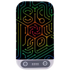 Circuit Hexagonal Geometric Pattern Background Pattern Sterilizers by Ndabl3x