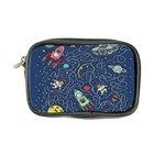 Cat Cosmos Cosmonaut Rocket Coin Purse Front