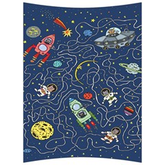 Cat Cosmos Cosmonaut Rocket Back Support Cushion by Cowasu