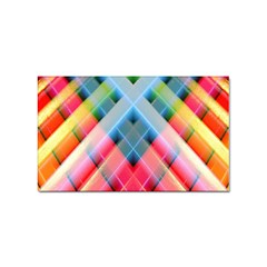 Graphics Colorful Colors Wallpaper Graphic Design Sticker Rectangular (100 Pack) by Amaryn4rt