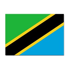 Flag Of Tanzania Sticker A4 (100 Pack) by Amaryn4rt