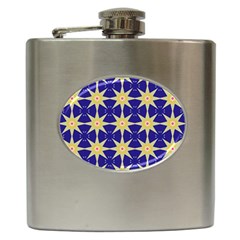 Seamless Pattern Background Hip Flask (6 Oz) by Vaneshop