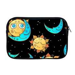 Seamless-pattern-with-sun-moon-children Apple Macbook Pro 17  Zipper Case by uniart180623